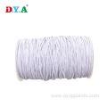 White Knitting Elastic Shoe Laces Elastic Bands